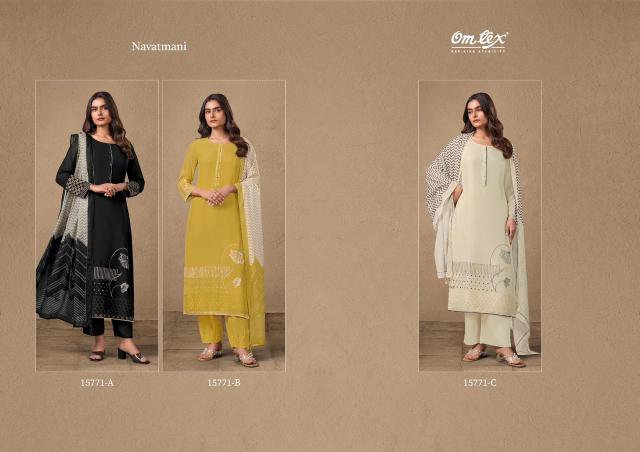 Omtex navatmani wholesale dress material market in jetpur